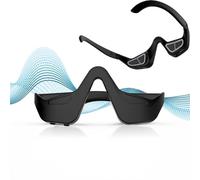 JQslycdmv Dispositivo massaggiatore per occhi, strumento per la cura degli occhi con microcorrente e terapia a luce rossa per la riduzione delle occhiaie design ergonomico