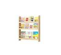 JQslycdmv Libreria Alta E Stretta Da Pavimento, Libreria In Legno Dietro La Porta, Salvaspazio, Per Libri, Camera Da Letto, Soggiorno(120CM(3))