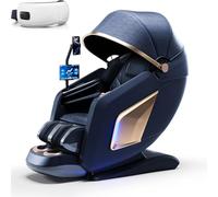 JQslycdmv Poltrona Di Lusso Per Massaggio, movimento 4D Modalità A Gravità Zero Riscaldamento Al Grafene Altoparlante Bluetooth Integrato Posizione Sdraiata Con Un Solo Pulsante