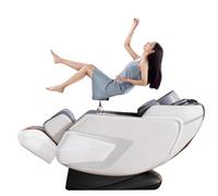 JQslycdmv Poltrona Massaggiante 3D Per Tutto Il Corpo, design A Capsula Spaziale A Gravità Zero Binario SL Riscaldamento Della Vita Rullo Per I Piedi Adatta A Casa E Ufficio