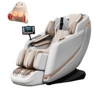 JQslycdmv Poltrona Massaggiante Intelligente, massaggio Profondo 4D Per Tutto Il Corpo Gravità Zero Riscaldamento Per Vita E Fianchi Divano Massaggiante Di Lusso Per Il Soggiorno