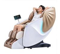 JQslycdmv Poltrona Massaggiante Intelligente,massaggio Profondo 4D Per Tutto Il Corpo Gravità Zero Riscaldamento Per Vita E Fianchi Divano Massaggiante Di Lusso Per Il Soggiorno