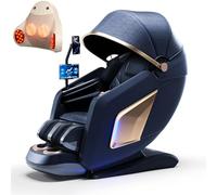 JQslycdmv Poltrona Massaggiante, massaggio Profondo 4D,gravità Zero,binario SL,raschiatura Dei Piedi,musica Bluetooth,controllo Vocale Intelligente,adatta Per L'ufficio