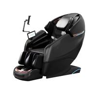 JQslycdmv Poltrona Massaggiante SL, Comoda Poltrona Massaggiante E Relax A Doppio Binario Lettore Musicale Bluetooth Touchscreen Controllo AI In Inglese Adatta Per L'uso Domestico(Noir)