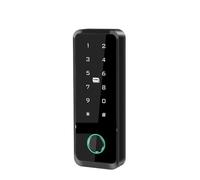 JQVDE 125Khz+13.56Mhz WiFi App Impronta Digitale Serratura Porta Lettore di schede RFID Controllo accessi Tastiera Impermeabile Controllo accessi Porta