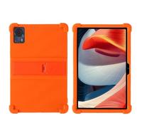 JQVDE Adatto for Doogee T20 10.4 Pollici Tablet PC 4 Angoli Antiurto airbag Morbido Silicone T20S Supporto Regolabile Copertura precisa(Orange,DOOGEE T20S)