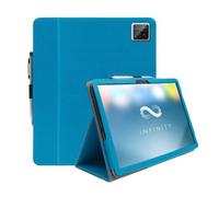 JQVDE Adatto for MaxPad I11 Plus (Nuovo) Custodia for Tablet con Magnete, Custodia Pieghevole, Antiurto, con Cinturino for Penna(Light Blue)