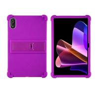 JQVDE Custodia Antiurto in Silicone for airbag Adatta for Blackview Mega 2 Custodia for Tablet da 12" PC con Supporto Regolabile Multi-Angolo Funda(Purple)