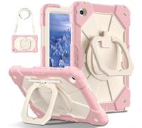 JQVDE Custodia Armor Adatta for iPad 10 10.9 Pollici Mini7 Air 11 Air 13 2024 M2 iPad PRO 11 Air 4 5 10.9 Pollici 10.2 Custodia Antiurto for Tablet for Bambini(Rose Gold,iPad PRO 13 2024)