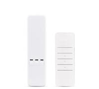 JQVDE Kit tapparelle elettriche a catena con motore intelligente WiFi, azionamento for tapparelle RF, app Smart Life tramite Alexa/Google(With US)
