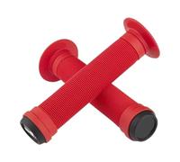 JQVDE Manopole for manubrio MTB for bicicletta, in silicone morbido, for discesa, BMX, strada(Red)