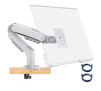 JQVDE NUOVO F80 Desktop 17 "-30" LCD Supporto per monitor LED Braccio Molla a gas Molla a gas a movimento completo Flexi Supporto TV Carico 2-9 kg(Green)