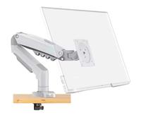 JQVDE NUOVO F80 Desktop 17 "-30" LCD Supporto per monitor LED Braccio Molla a gas Molla a gas a movimento completo Flexi Supporto TV Carico 2-9 kg(Black)