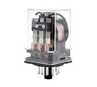 JQX-10F-2Z -3Z 10A DC12V DC24V AC 220V AC380V 8Pin 11 Pin Bobina PCB Relè elettromagnetico 3PDT(JQX-10F-2Z 8Pin,AC380V)
