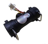 JR-A568-5B Interruttore sensore di flusso d'acqua effetto Hall per scaldacqua elettrici - Nero, confezione da 1, monitoraggio del flusso, design a bassa interruzione, compatibile con sistemi di casa