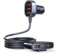 JR Caricabatteria da auto multiporta | Accendisigari | 3+2 | Per passeggeri | 5 porte USB | Universale
