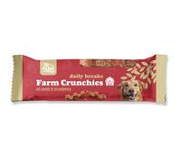 JR Dog Farm Crunchies, olio di semi e fragola, 2 confezioni da 60 g