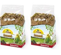 JR FARM Birds Individual - Parrocchetto ondulato, 1 kg (Confezione da 2)