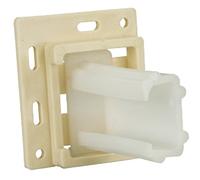 JR Products 70725 - Set di bussole scorrevoli per cassetti, Forma Piccola a C