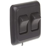JR Products Doppio SPST on off Interruttore con Lunetta