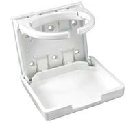 JR Products Portabicchieri Regolabile Bianco 45624