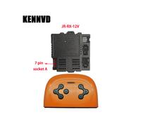 (JR-RX-12V Un set completo) Ricevitore e telecomando per auto elettrica per bambini, telecomando universale