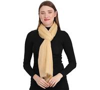 JR Shawls Lightweight Silk Pashmina Shawl for Women Winter Cashmere Pashmina Scarves and Wraps Scarfs for Women Cozy Winter Shawls (Almond White)