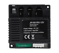 JR1801RX 12V ricevitore per bambini veicolo elettrico con telecomando 2.4G, connettore a 7 pin, compatibile con scatola di controllo Welye per auto giocattolo telecomandate e veicoli (JR1801RX 12V