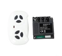 JR1801RX 12V ricevitore per bambini veicolo elettrico con telecomando da 2,4 G, connettore a 7 pin, compatibile con scatola di controllo Welye per auto giocattolo telecomandate e veicoli (set completo
