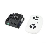 JR1958RX-2S 2,4G Ricevitore telecomando, adatto per auto elettrica per bambini, ricevitore RC 12V con funzione di avvio delicato, ricambio per veicolo giocattolo (set completo)