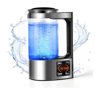 Jradse Generatore di Acqua Idrogenata 2L Portatile Bottiglia di Acqua Ricca di Idrogeno con Riscaldamento PTC Schermo LED Digitale Touch Termostato per Casa Ufficio