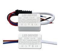 JRBJWYVV 1-3W DC3-12V LED Driver Power Supply 250mA Spotlight Bulb LED Power Supply Unit Output Lighting Transformer