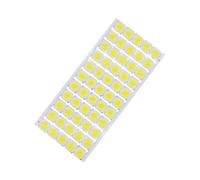 JRBJWYVV 55pcs A Lot 3W 5W 7W 10W LED COB Light Bulb On Board 13 * 13mm High Power LED Chip Light Lamp Spotlight Downlight Lamps Coldwhite(White,240-260MA_3W 9-10V)