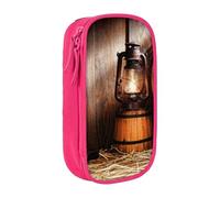 JRBWTDBW American West Rodeo Astuccio per studenti ragazze ragazzi grande capacità adulto penna maker matita astuccio organizzatore ufficio semplice durevole astuccio multifunzionale, rosa, Taglia