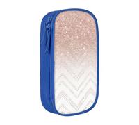 JRBWTDBW Astuccio glitterato con grazioso motivo per studenti ragazze ragazzi grande capacità adulto penna creatore matita astuccio organizzatore ufficio semplice durevole multifunzionale matita