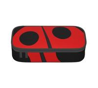 JRBWTDBW Astuccio per penne di grande capacità coccinella astuccio di grande capacità per studenti astuccio per cancelleria astuccio con cerniera liscia astuccio portatile per scuola forniture per