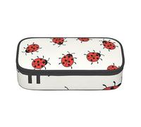 JRBWTDBW Astuccio per penne di grande capacità con motivo maculato infinito astuccio di grande capacità per studenti astuccio per cancelleria astuccio con cerniera liscia astuccio portatile per scuola