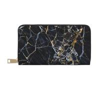 JRBWTDBW Pochette lunga in ecopelle effetto marmo colorato chic elegante portafogli da donna per donne moderne porta carte di grande capacità e tasche organizer borsa resistente per viaggi di tutti i