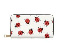 JRBWTDBW Pochette lunga in finta pelle con motivo infinito maculato chic ed elegante portafogli da donna per donne moderne, grande capacità, porta carte e tasche organizer, borsa resistente per i