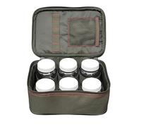 JRC Custodia Defender II Hookbait (incl. 6 Barattoli in Plastica) | Borsa da Pesca