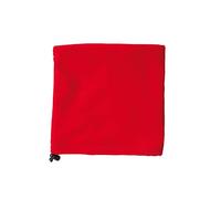 JRC Everest Scaldacollo Unisex 100% Pile antipilling Coulisse per Regolazione Accessorio Sportivo Taglia Unica - Confezione da 5 pz. (Rosso)