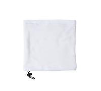 JRC Everest Scaldacollo Unisex 100% Pile antipilling Coulisse per Regolazione Accessorio Sportivo Taglia Unica - Confezione da 5 pz. (Bianco)