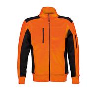 JRC Felpa CAMBRIDGE Bicolore in Cotone Collo a Lupetto Zip Intera Sport da Uomo