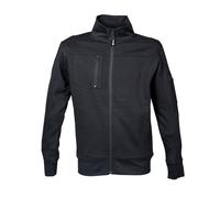JRC Felpa CAMBRIDGE Bicolore in Cotone Collo a Lupetto Zip Intera Sport da Uomo