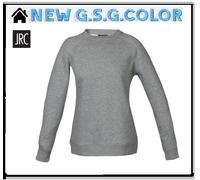 JRC Felpa donna Seattle Lady Girocollo Maniche raglan costina elasticizzata