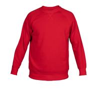 JRC Felpa NEW CUBA MAN in Cotone a Girocollo Maniche Raglan Paricollo da Uomo