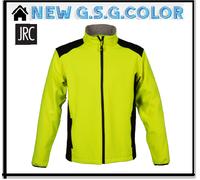 JRC Giacca uomo Giubbotto Garda bicolore in soft shell a 2 strati idrorepellente
