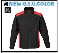 JRC Giacca uomo Giubbotto Garda bicolore in soft shell a 2 strati idrorepellente