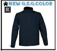 JRC Giacca uomo Giubbotto Garda bicolore in soft shell a 2 strati idrorepellente