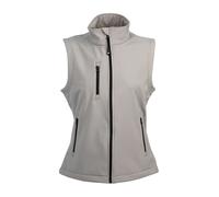 JRC Gilet TARVISIO LADY Smanicato Soft Shell Impermeabile Interno Pile da Donna